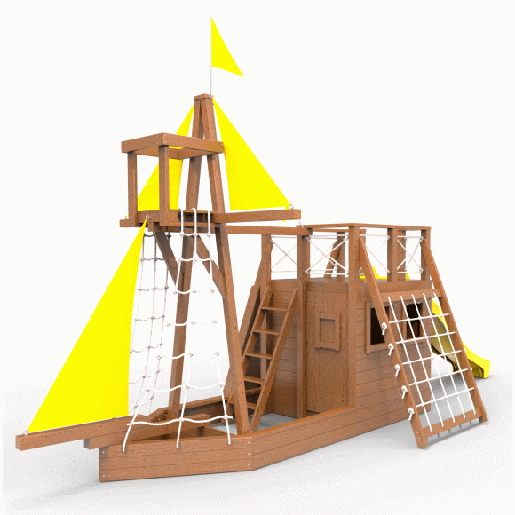 Детская площадка  Пикник «Корабль Волна» Оптимус