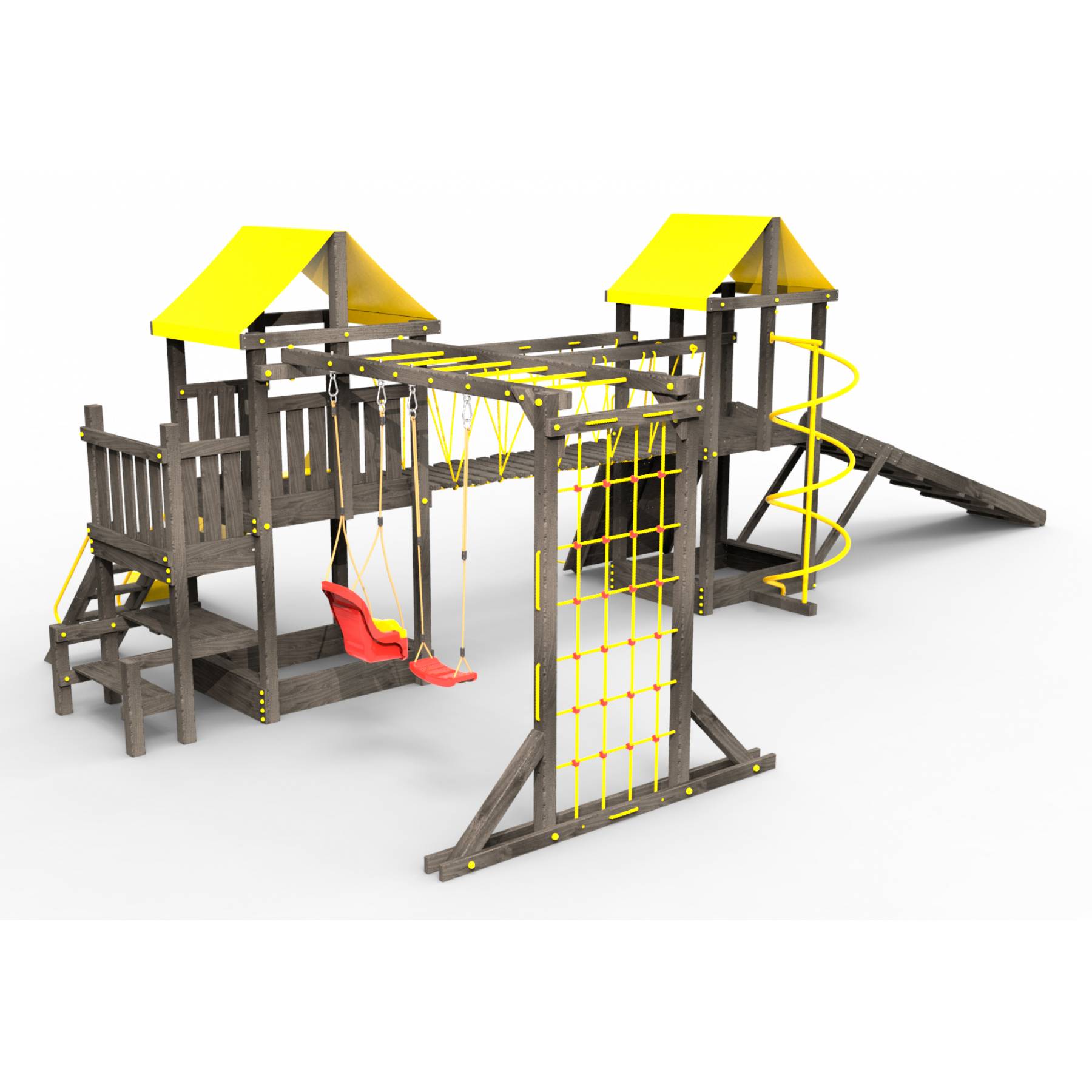 Детская площадка Пикник «Black» Кракен AllSeasons