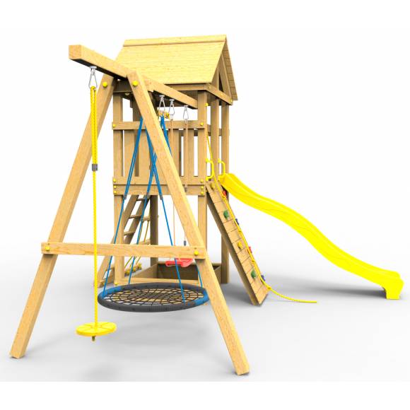 Детская площадка для дачи  Пикник «Стандарт Д» с гнездом