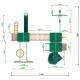 Детская площадка Пикник «Форест» Стэйдж К с винтовой трубой