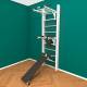 Деревянная шведская стенка «Кастерли» White РБС белые ступени
