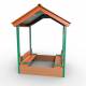 Деревянная песочница с крышей «Вега»