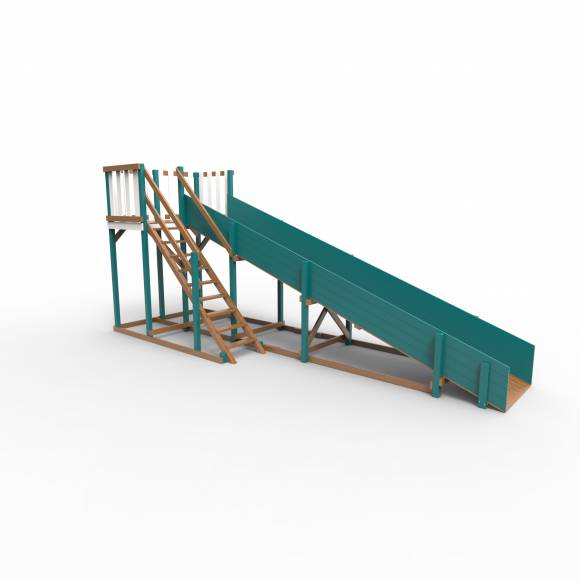 Детская площадка - деревянная горка Пикник «Зима №3» Лэйк