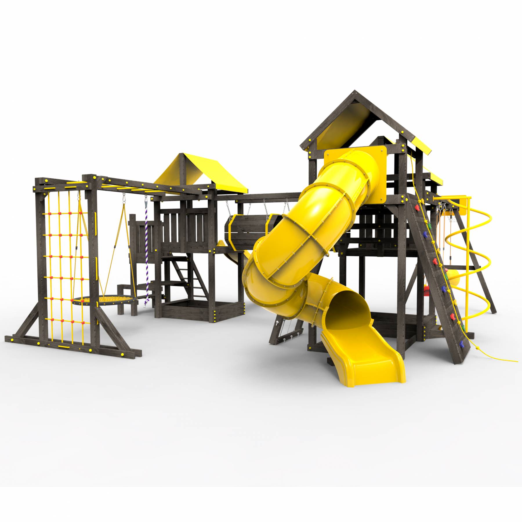 Детская площадка Пикник «Black» Стэйдж Бонд с трубой