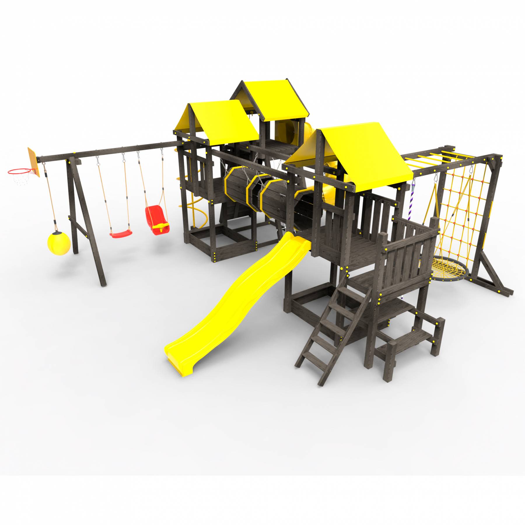 Детская площадка Пикник «Black» Стэйдж Бонд с трубой