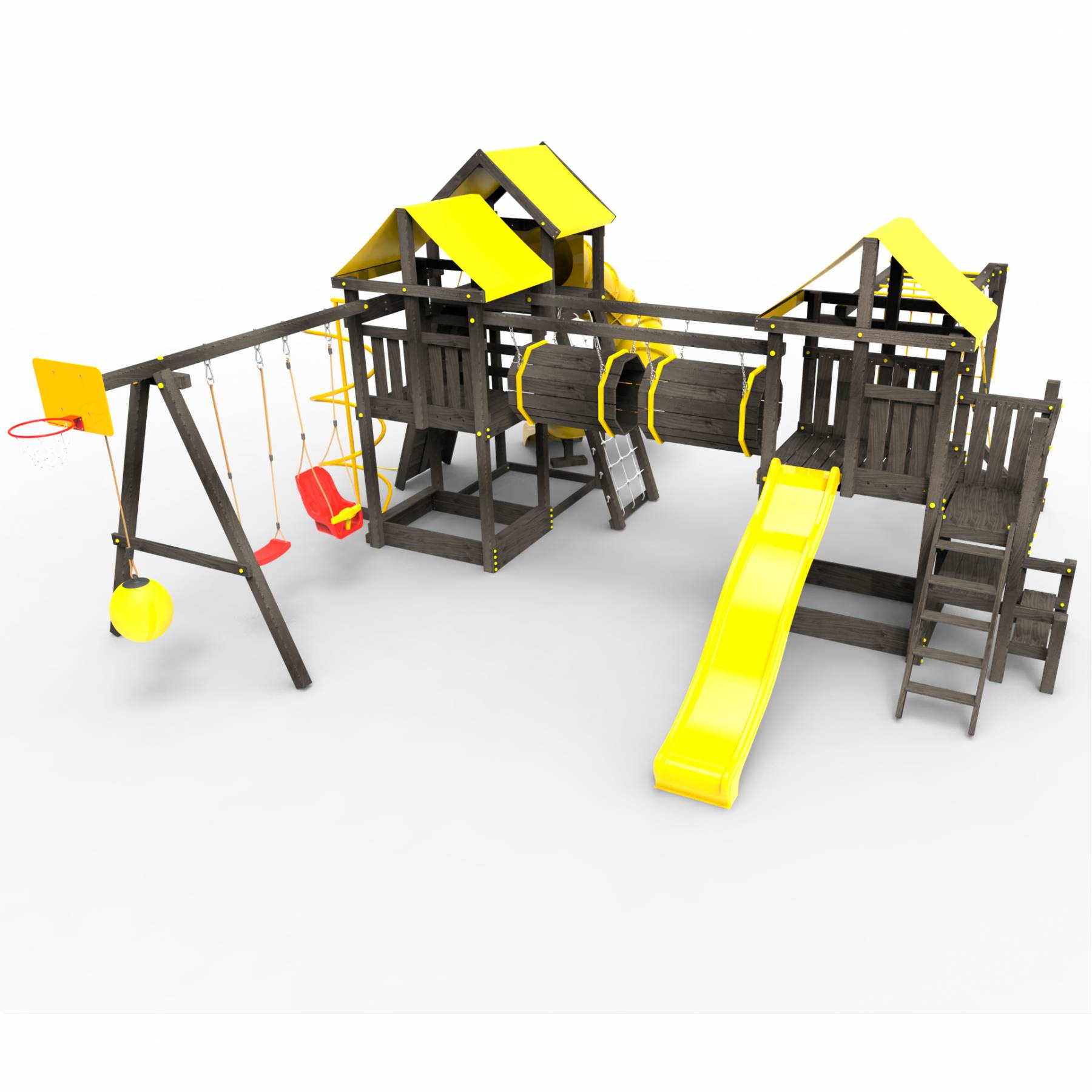 Детская площадка Пикник «Black» Стэйдж Бонд с трубой