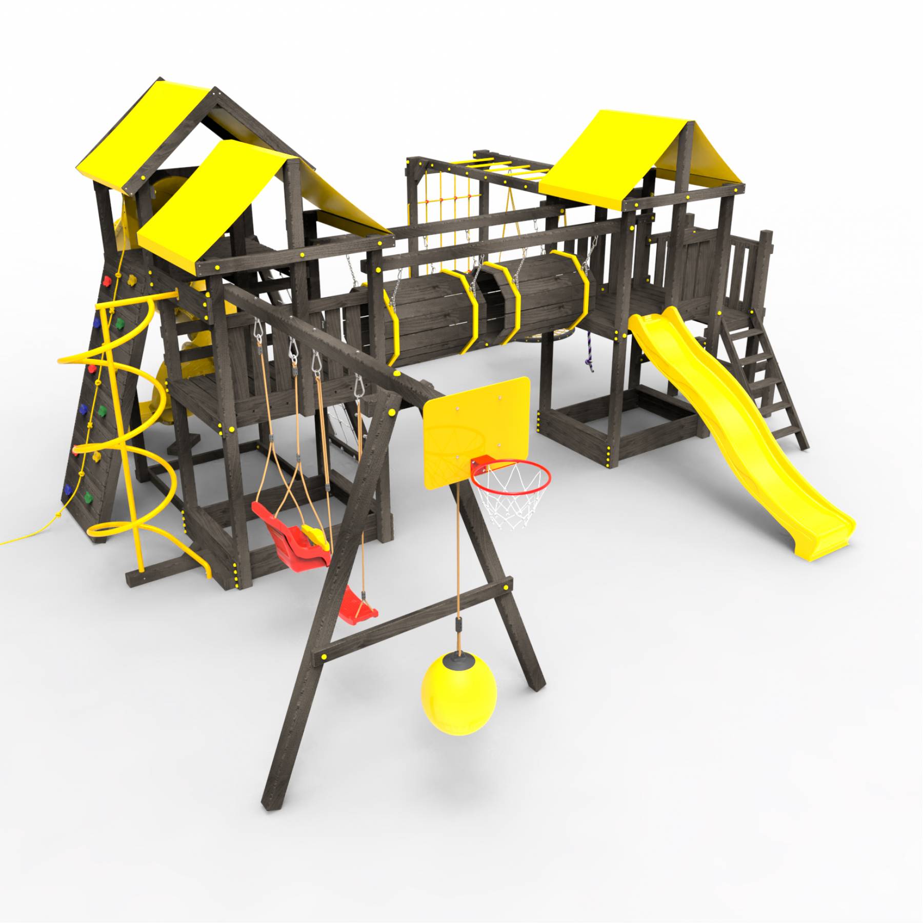 Детская площадка Пикник «Black» Стэйдж Бонд с трубой