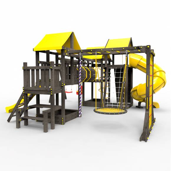 Детская площадка Пикник «Black» Стэйдж Бонд с трубой