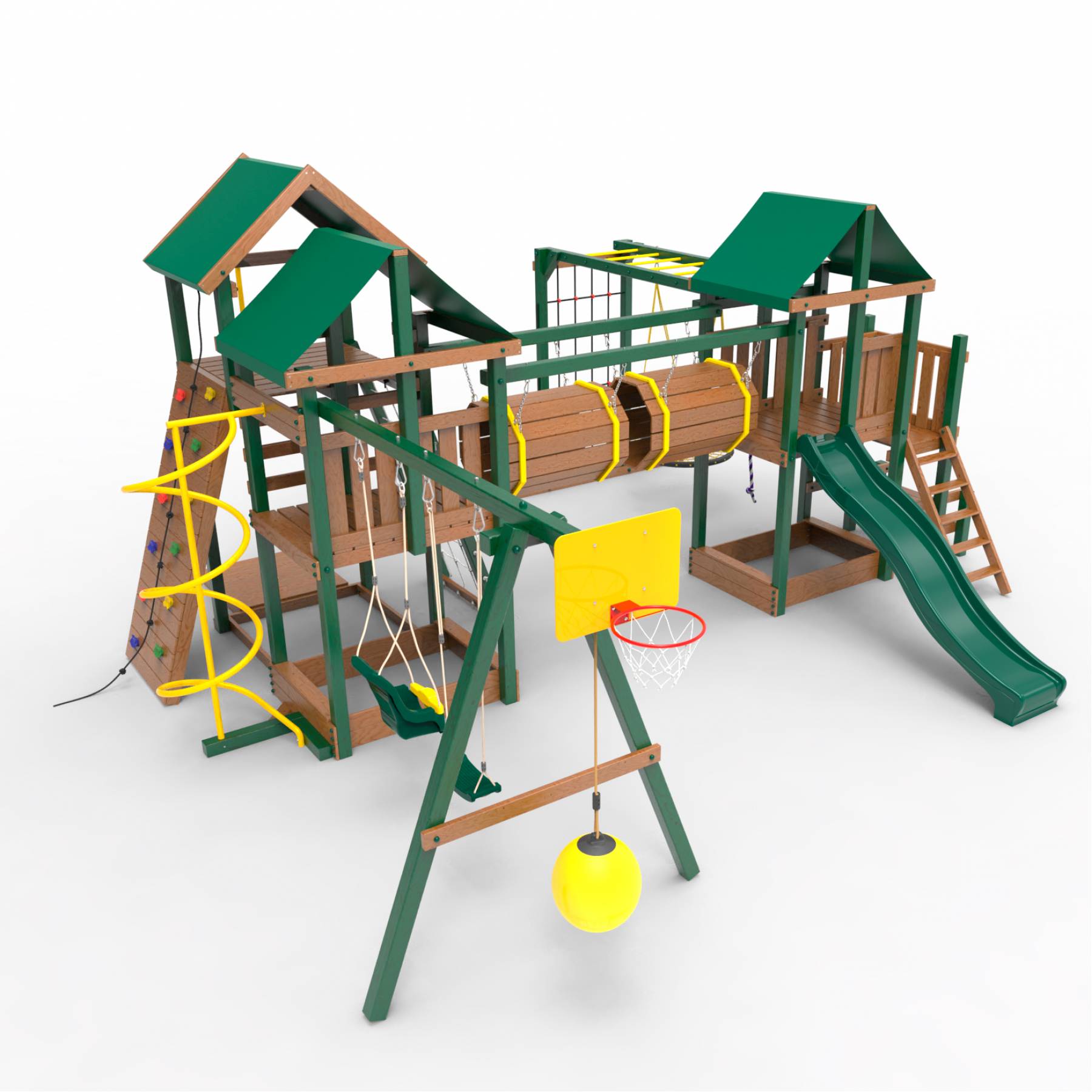 Детская площадка Пикник «Форест» Стэйдж Бонд с шестом