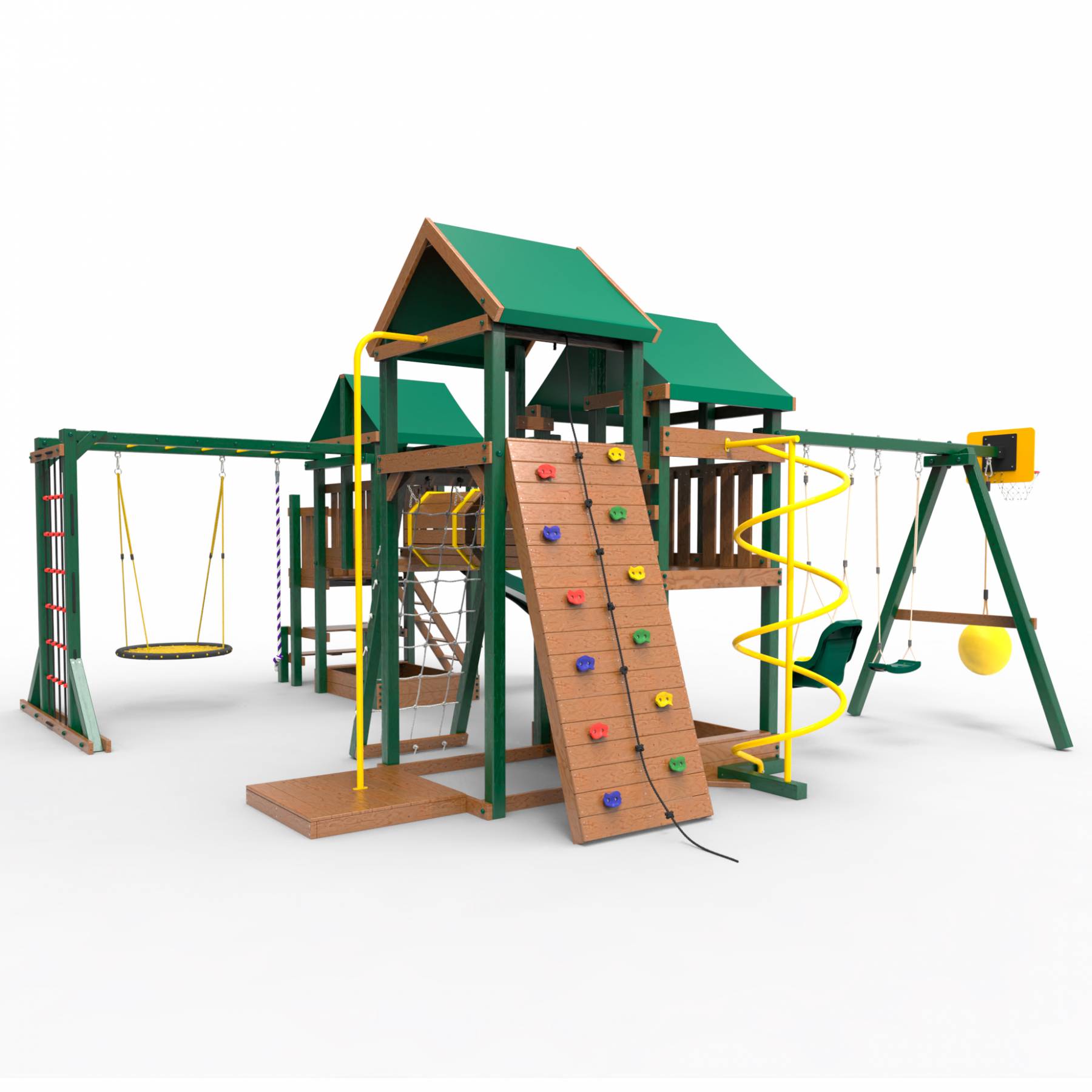 Детская площадка Пикник «Форест» Стэйдж Бонд с шестом