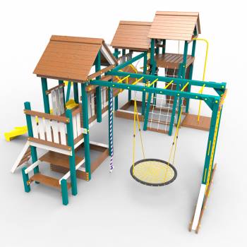 Детская площадка Пикник «Лэйк Д» Стэйдж Бонд с шестом