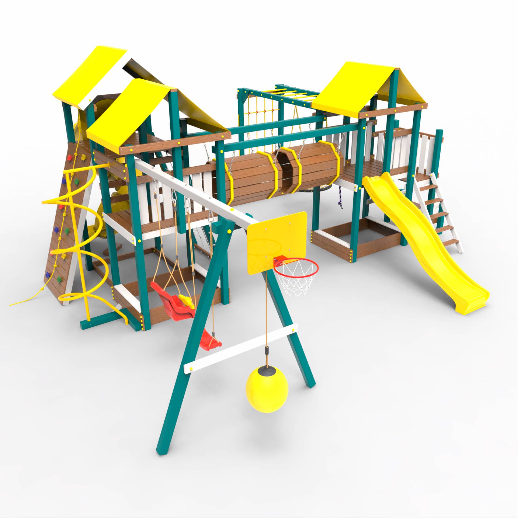 Детская площадка Пикник «Лэйк» Стэйдж Бонд с трубой