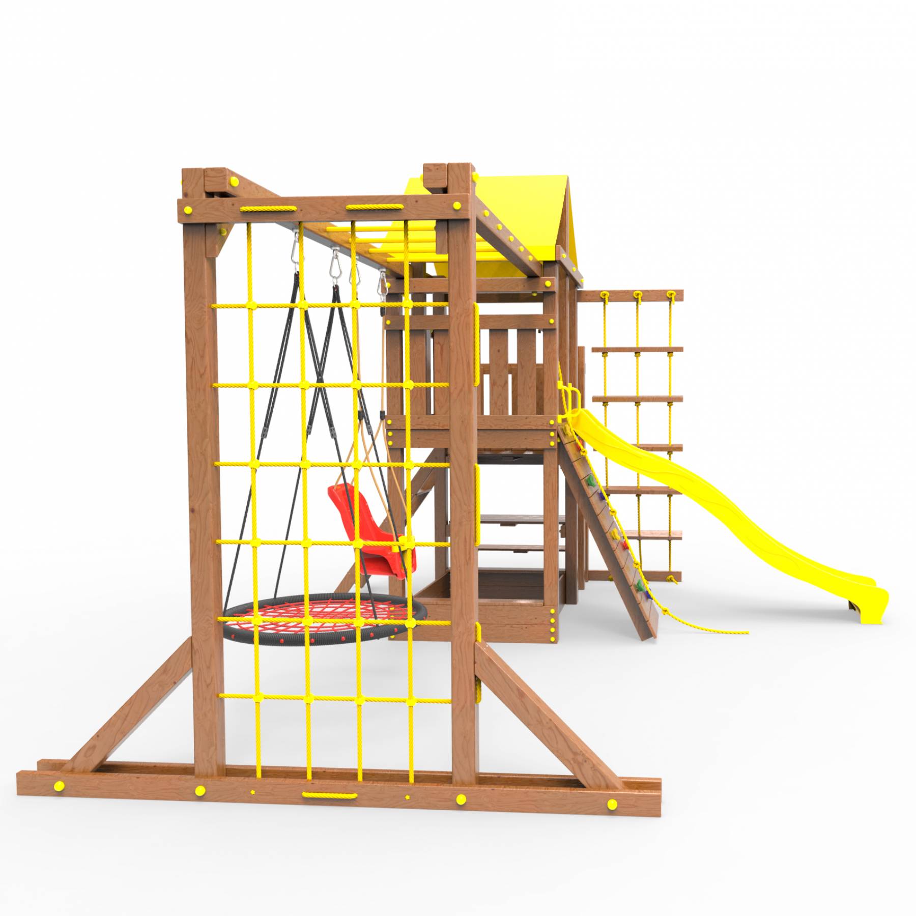 Детская площадка Пикник «Оптимус» Макси Руфер с гнездом