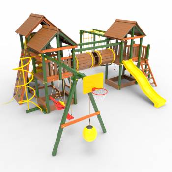 Детская площадка Пикник «Вега Д» Стэйдж Бонд с трубой