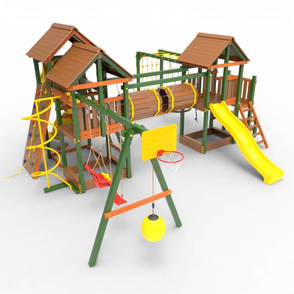Детская площадка Пикник «Вега Д» Стэйдж Бонд с трубой