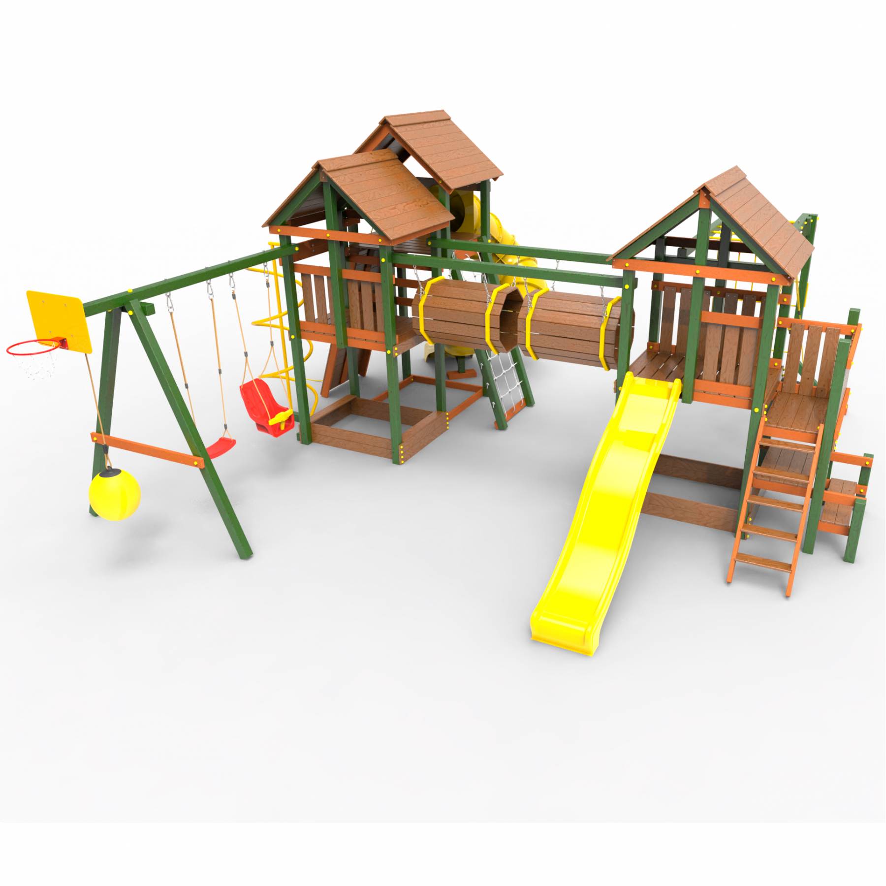 Детская площадка Пикник «Вега Д» Стэйдж Бонд с трубой
