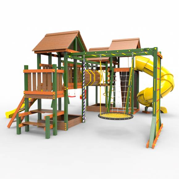 Детская площадка Пикник «Вега Д» Стэйдж Бонд с трубой