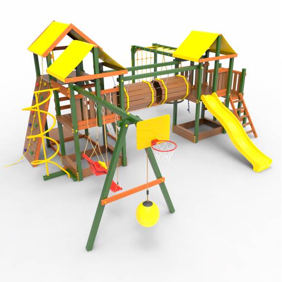 Детская площадка Пикник «Вега» Стэйдж Бонд с шестом