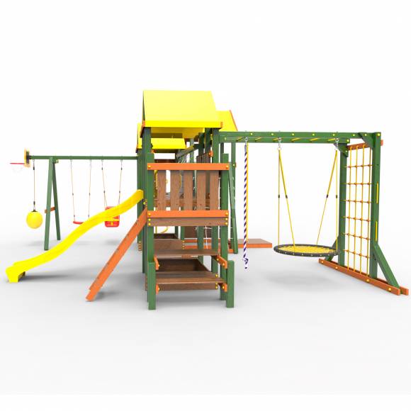 Детская площадка Пикник «Вега» Стэйдж Бонд с шестом
