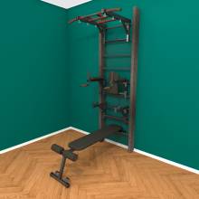 Со скамьей под штангу