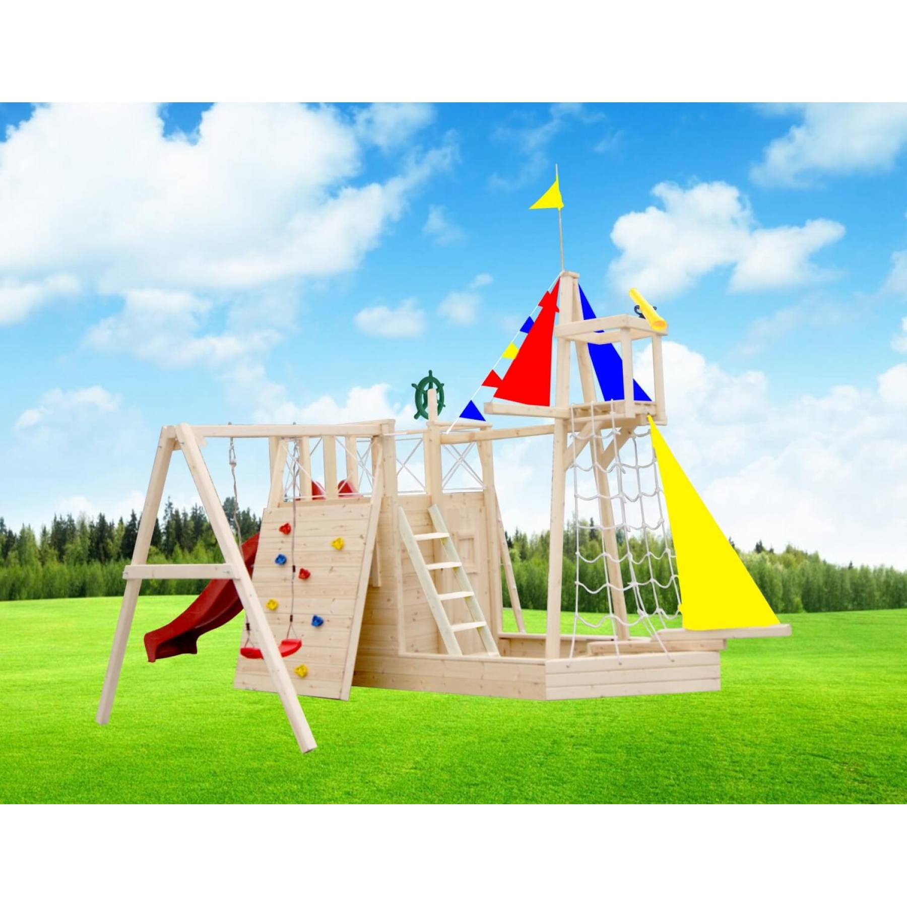 Детская площадка  Пикник «Корабль Океан»