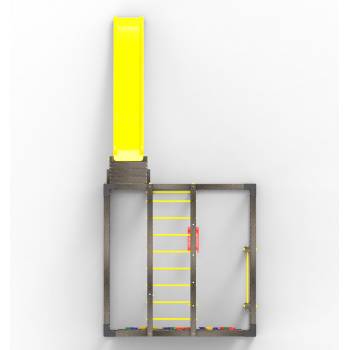 Детская площадка  Пикник Куб «Блэк»  с горкой