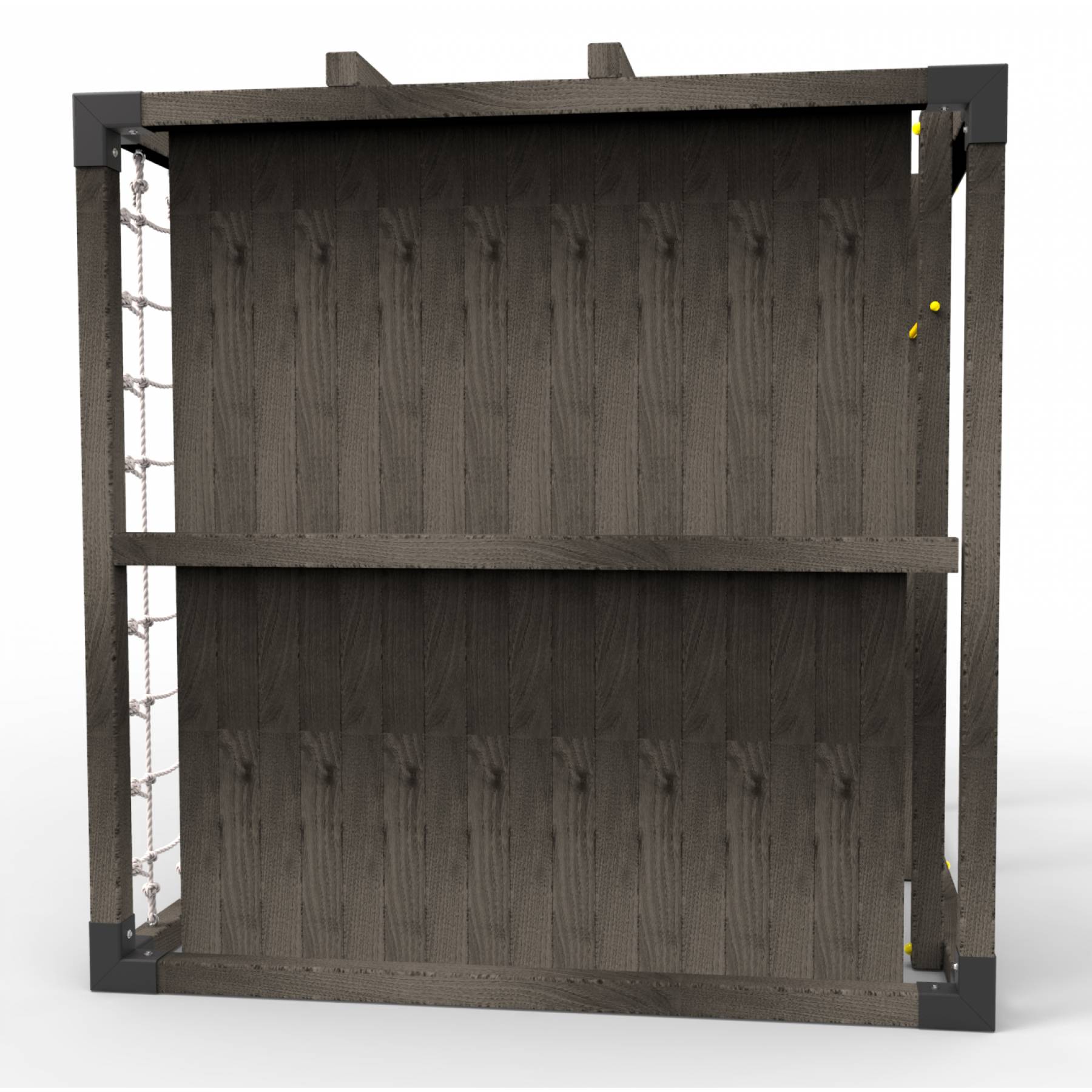 Детская площадка  Пикник Куб «Black»  с горкой