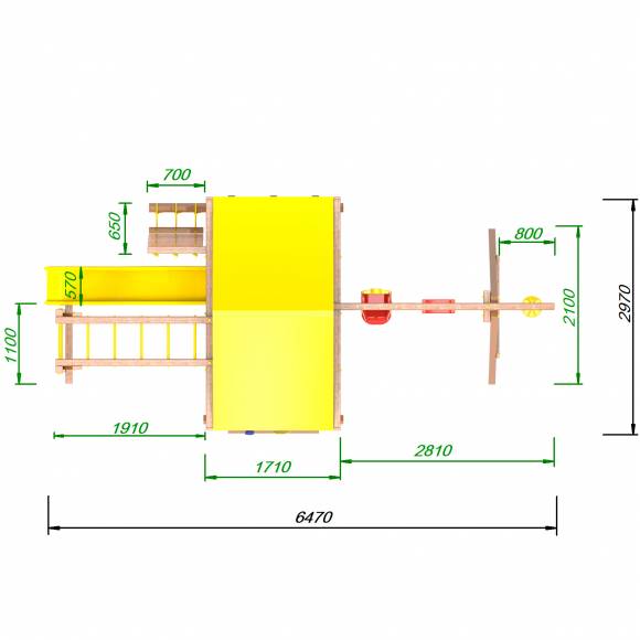 Детская площадка Пикник «Оптимус» Неверлэнд