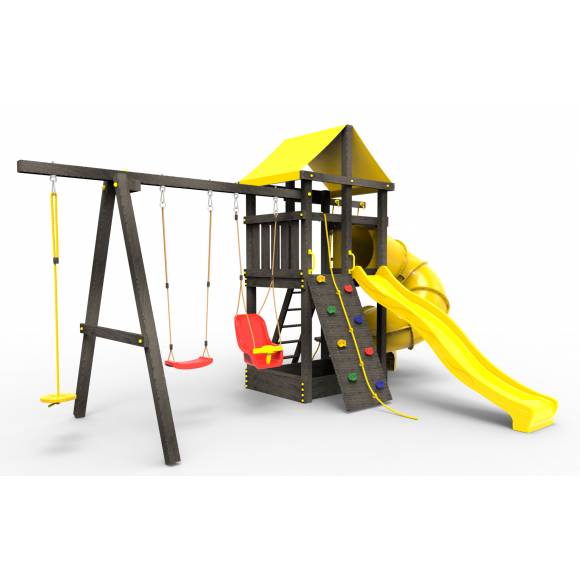 Детская площадка Пикник «Black» с винтовой трубой