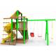 Детская площадка  Пикник «Элит» с винтовой трубой (зеленый)