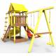 Детская площадка  Пикник «Элит» с винтовой трубой (желтый)