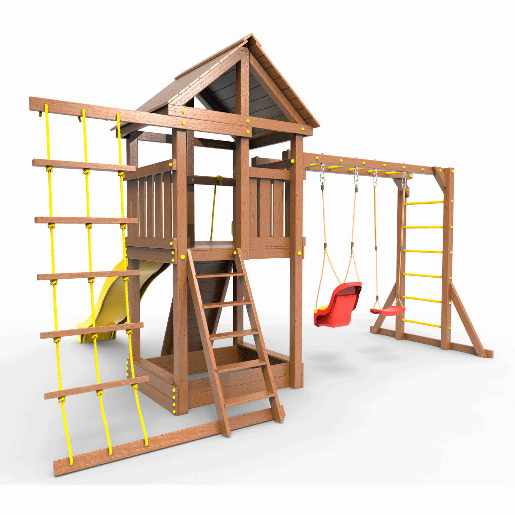 Детская площадка  Пикник «Оптимус Д» с рукоходом