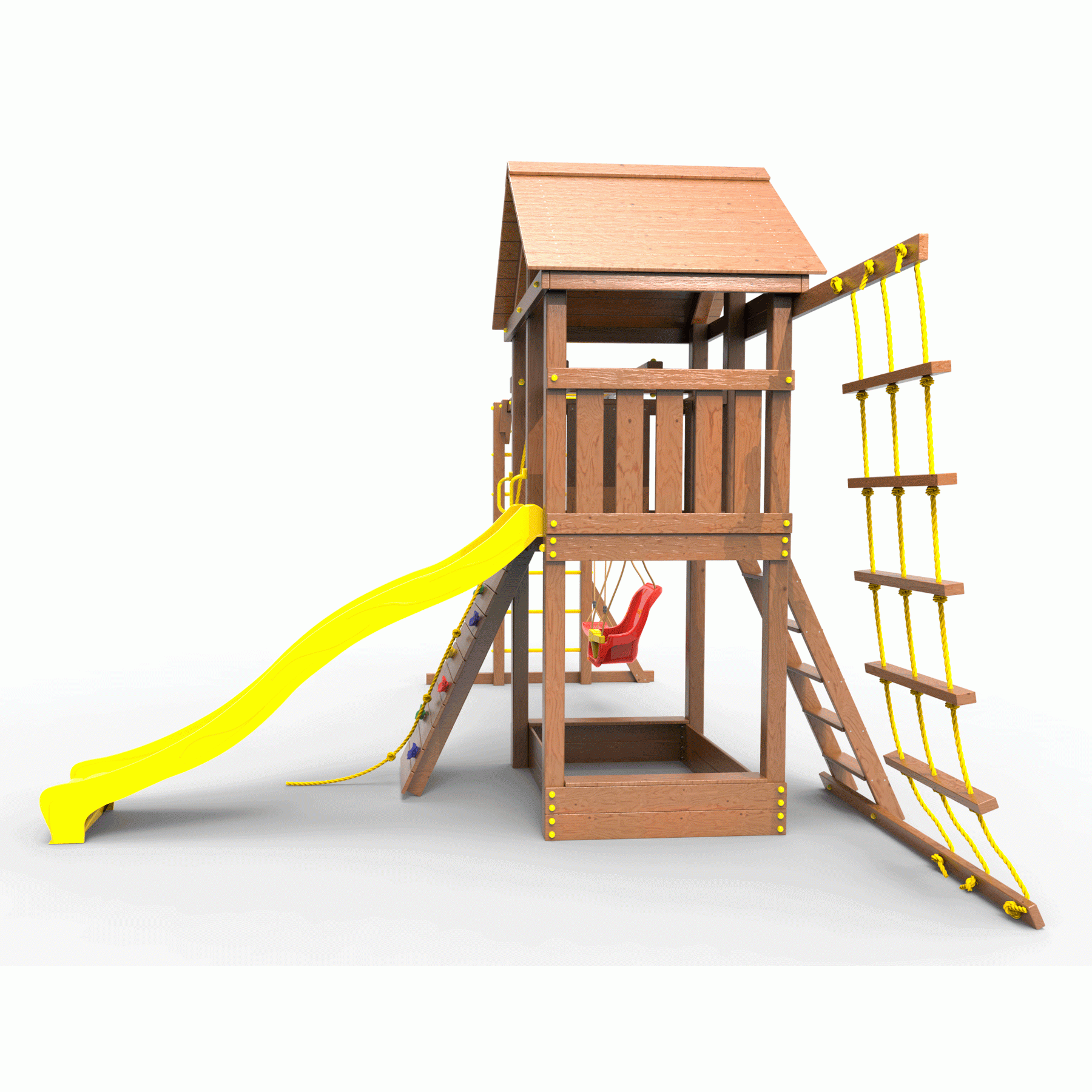 Детская площадка  Пикник «Оптимус Д» с рукоходом