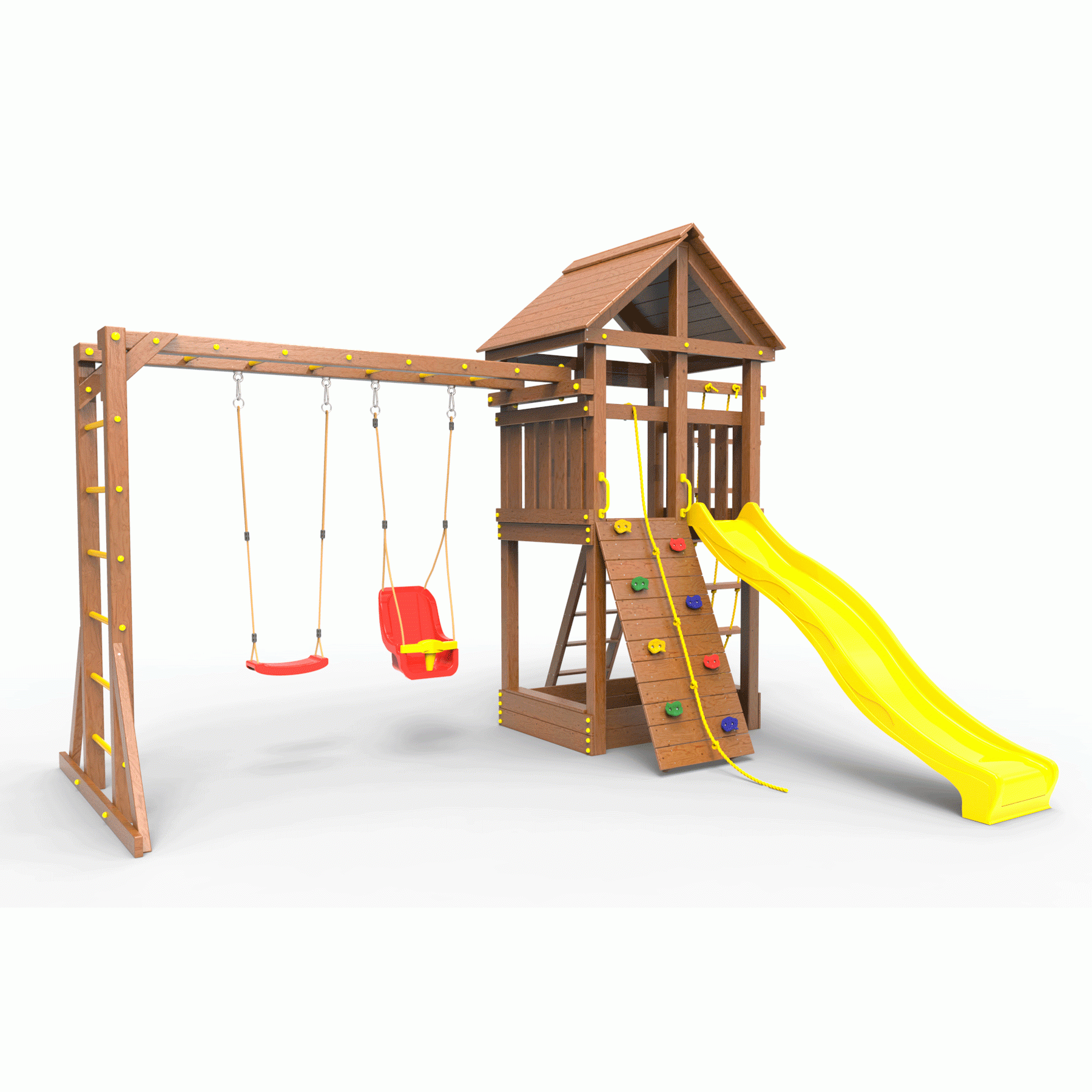 Детская площадка  Пикник «Оптимус Д» с рукоходом