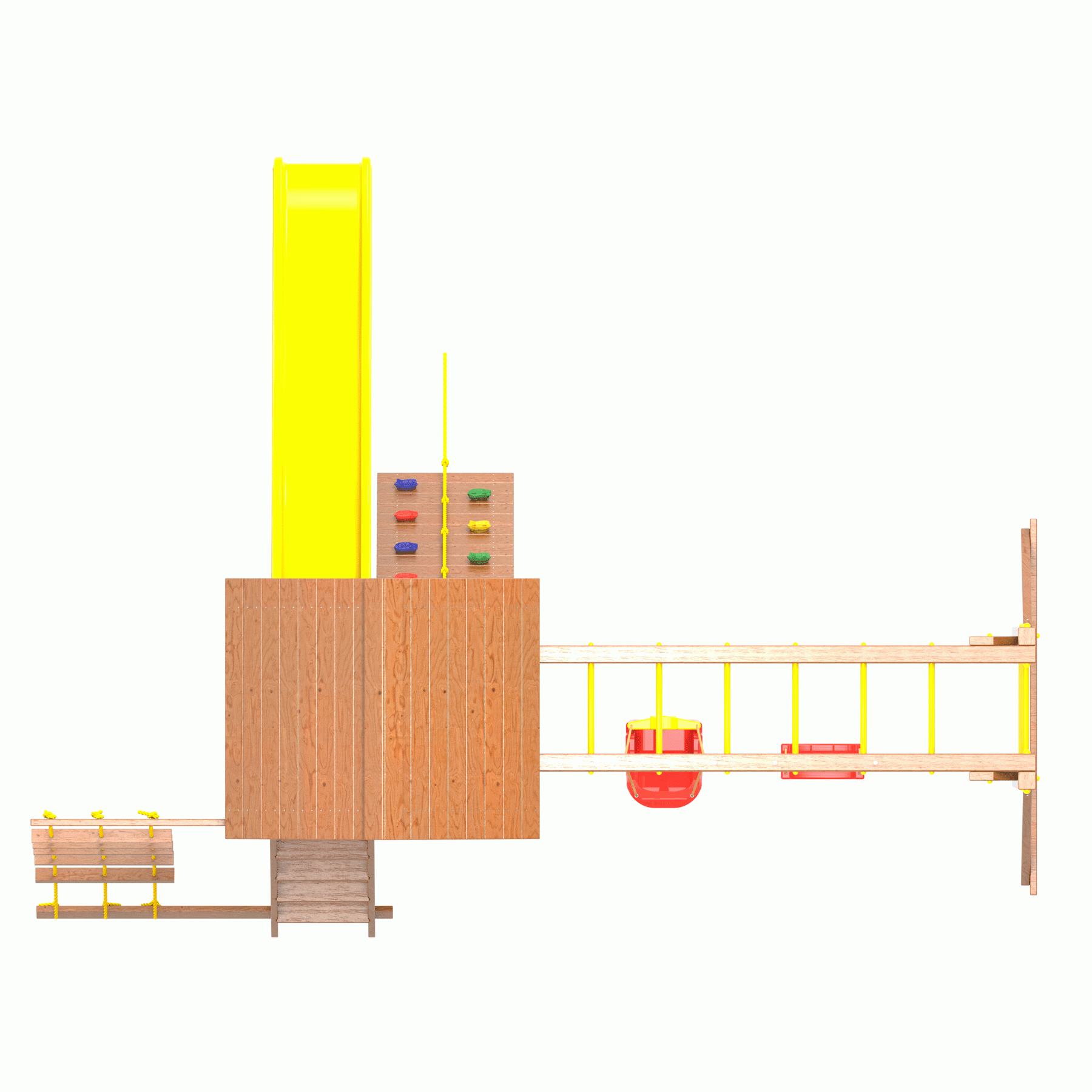 Детская площадка  Пикник «Оптимус Д» с рукоходом