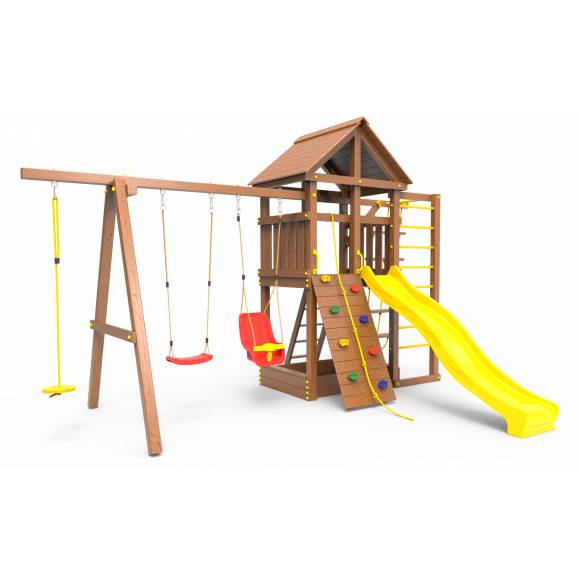 Детская площадка Пикник «Оптимус Д» с турником и шведской стенкой