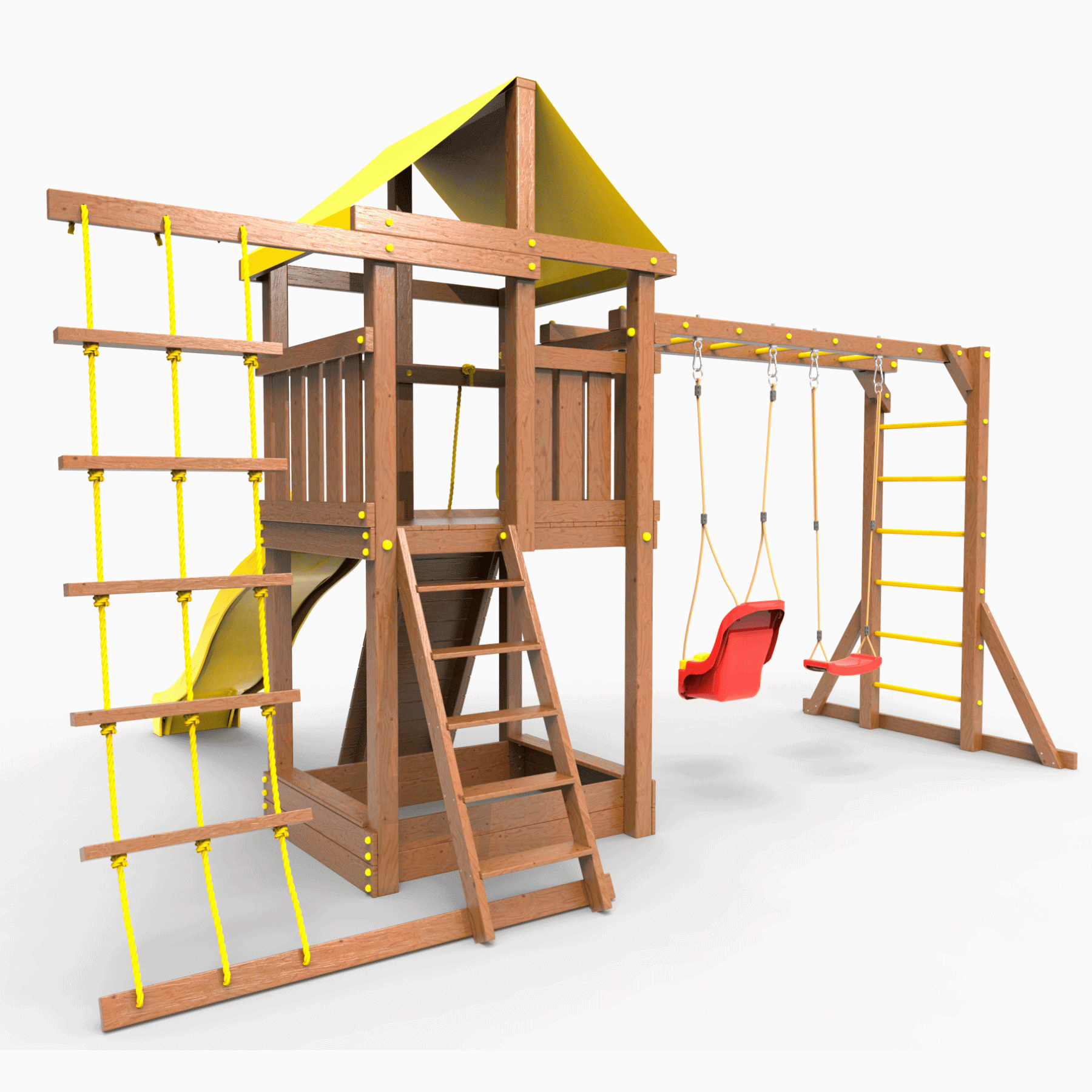 Детская площадка  Пикник «Оптимус» с рукоходом