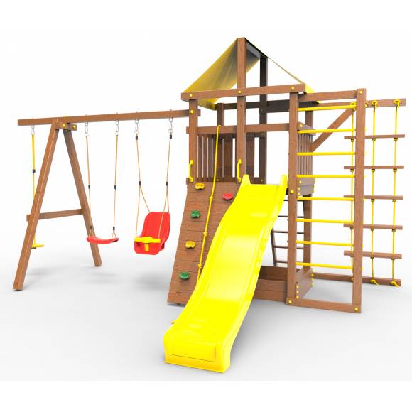 Детская площадка  Пикник «Оптимус» с турником и шведской стенкой