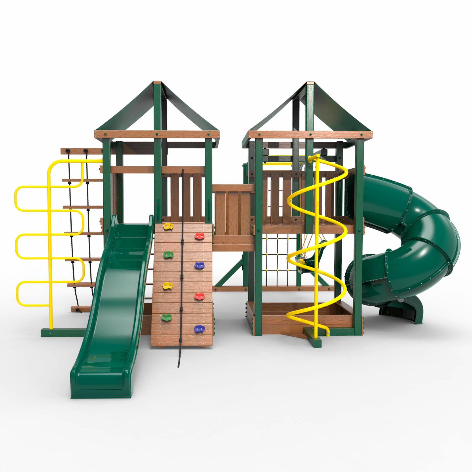 Детская площадка Пикник «Форест» Пацифик Light с винтовой трубой