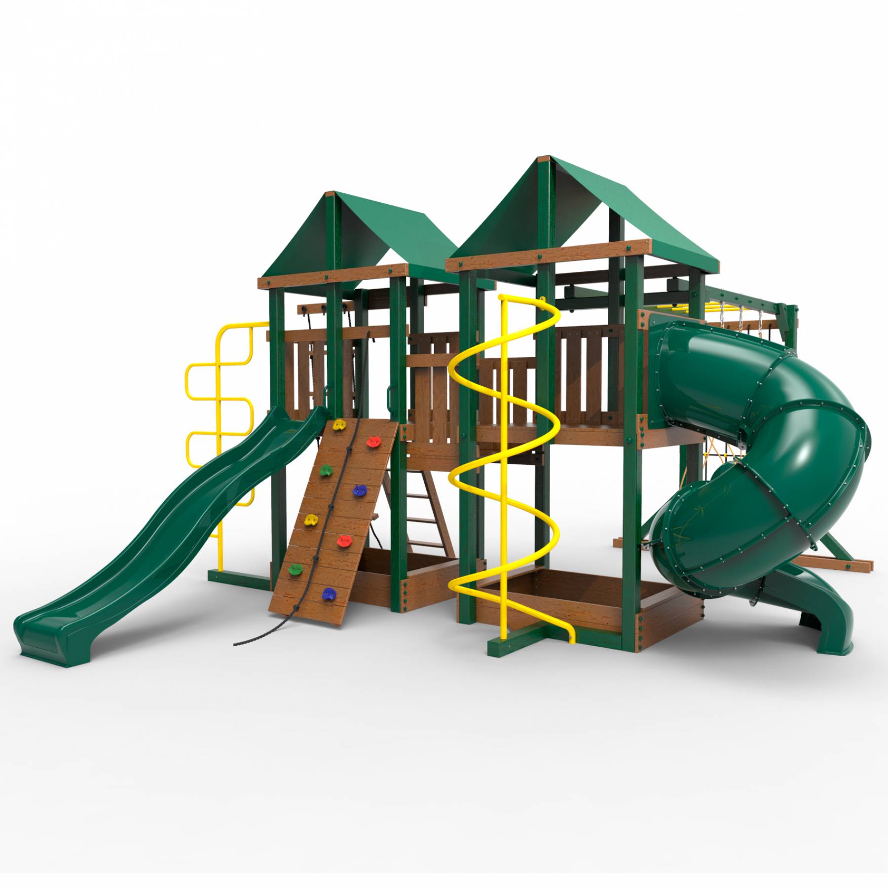 Детская площадка Пикник «Форест» Пацифик Light с винтовой трубой