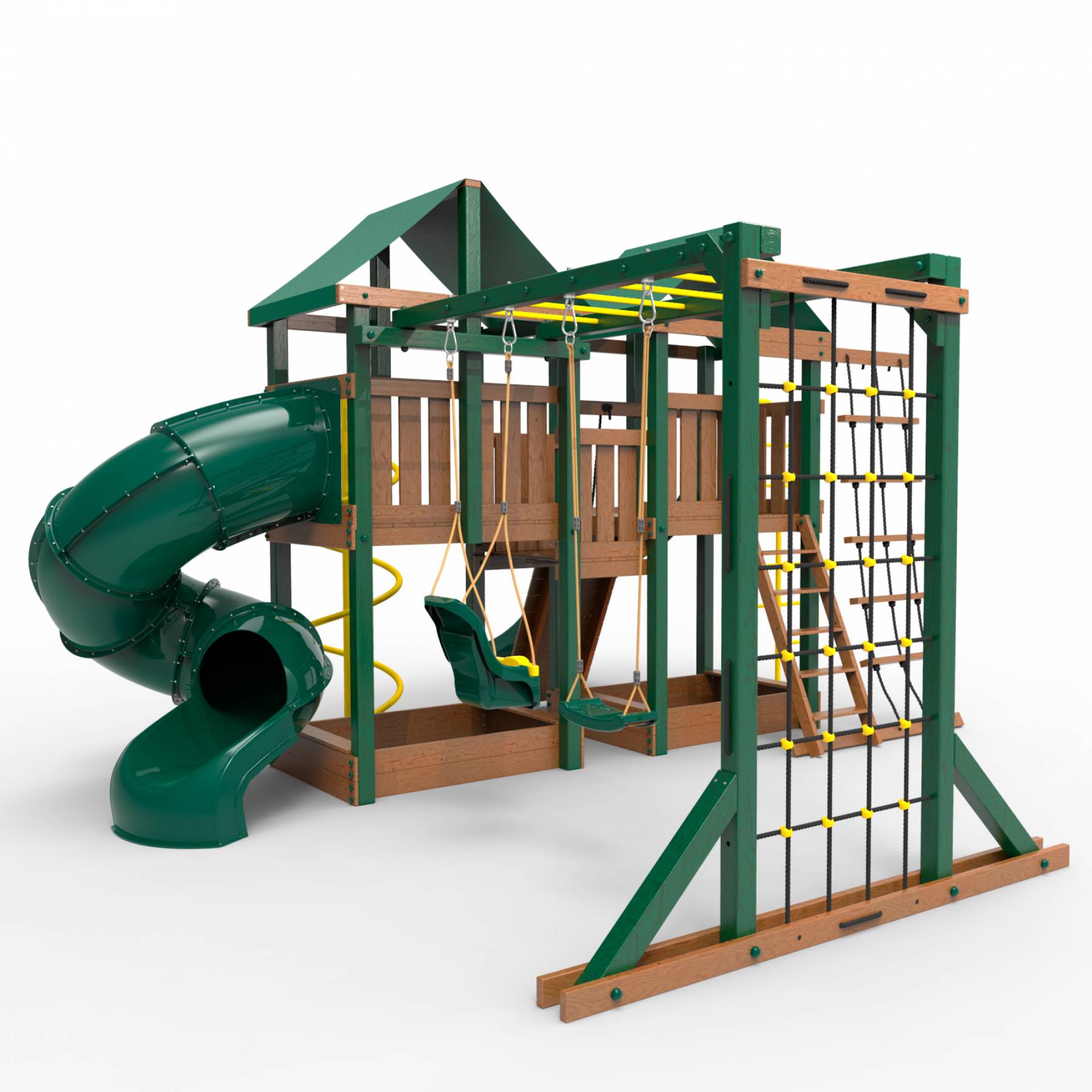 Детская площадка Пикник «Форест» Пацифик Light с винтовой трубой