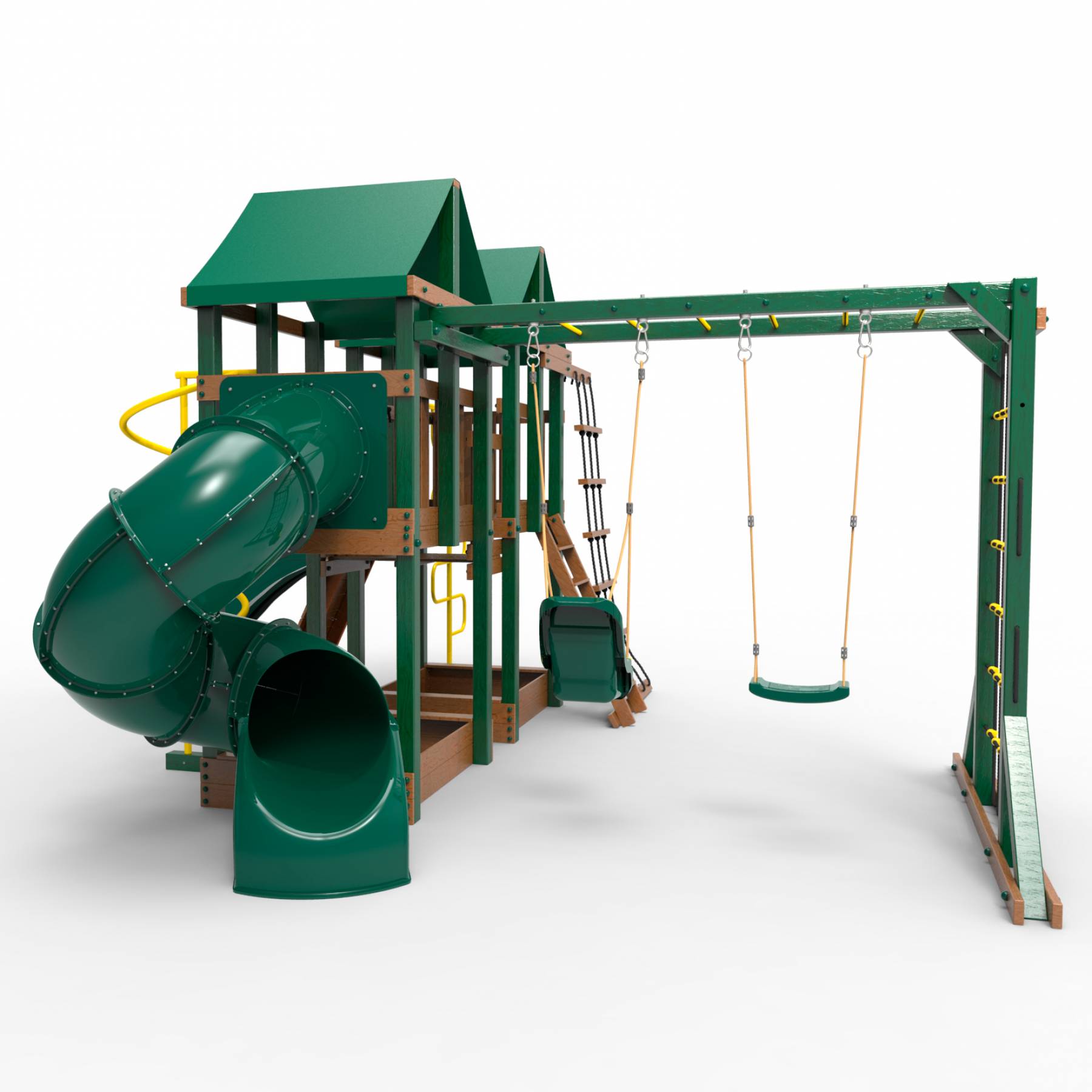 Детская площадка Пикник «Форест» Пацифик Light с винтовой трубой