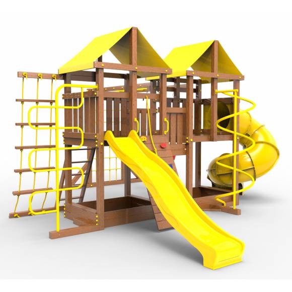 Детская площадка для дачи Пикник «Оптимус» Пацифик Light с винтовой трубой