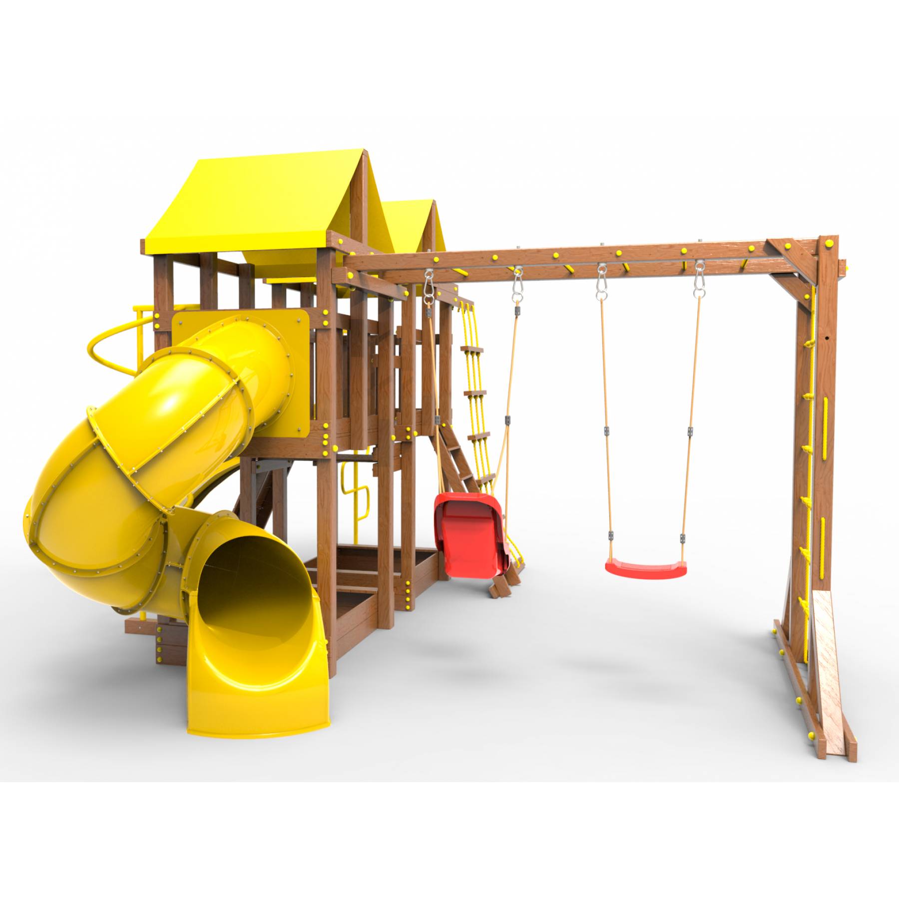 Детская площадка Пикник «Оптимус» Пацифик Light с винтовой трубой