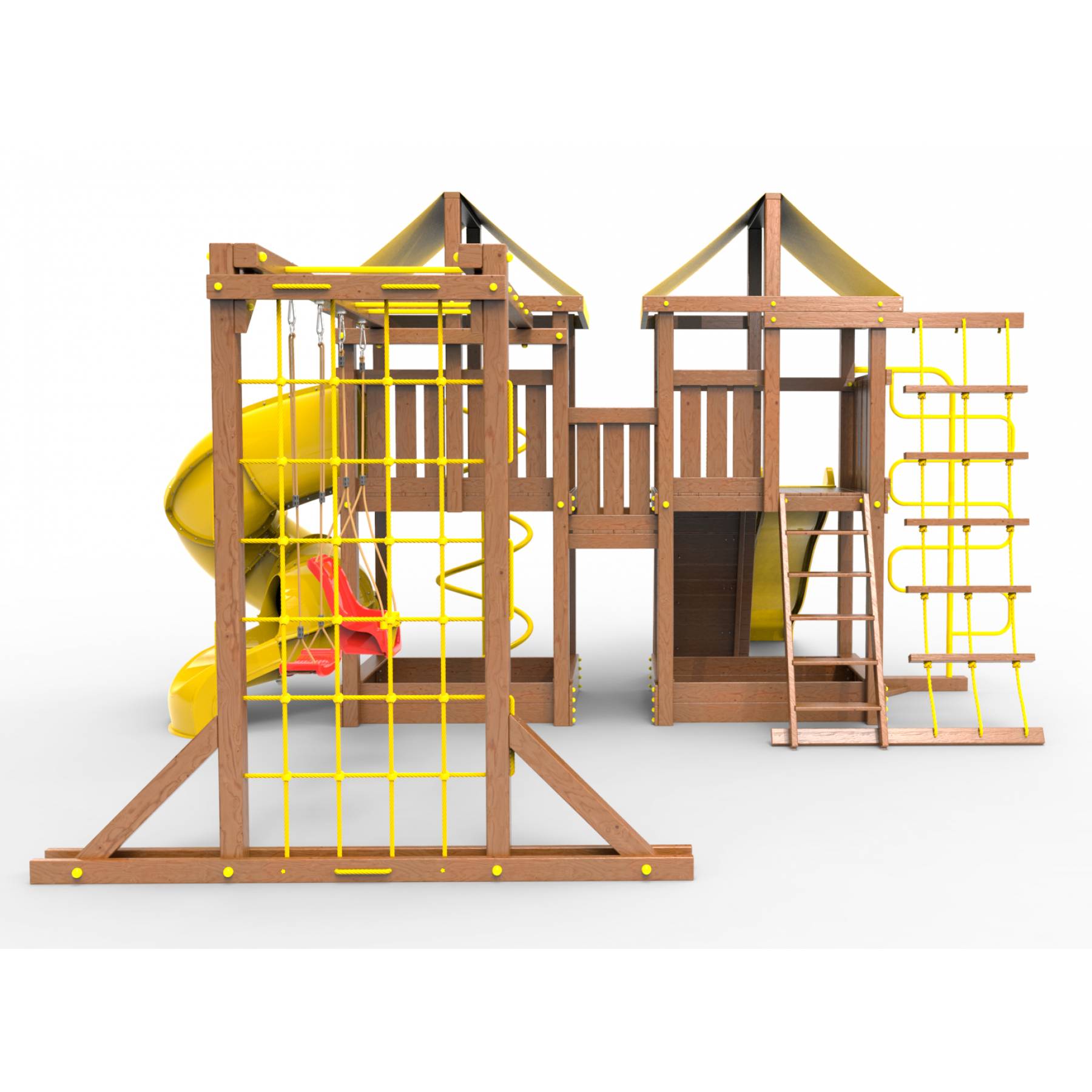 Детская площадка Пикник «Оптимус» Пацифик Light с винтовой трубой