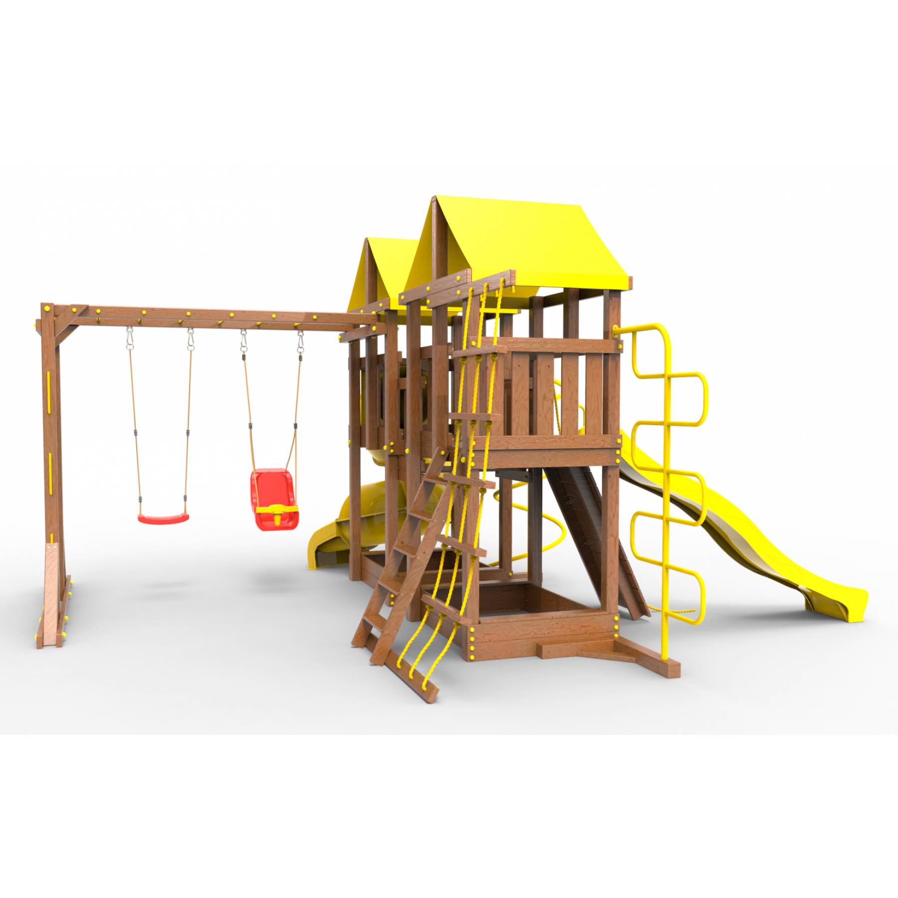 Детская площадка Пикник «Оптимус» Пацифик Light с винтовой трубой