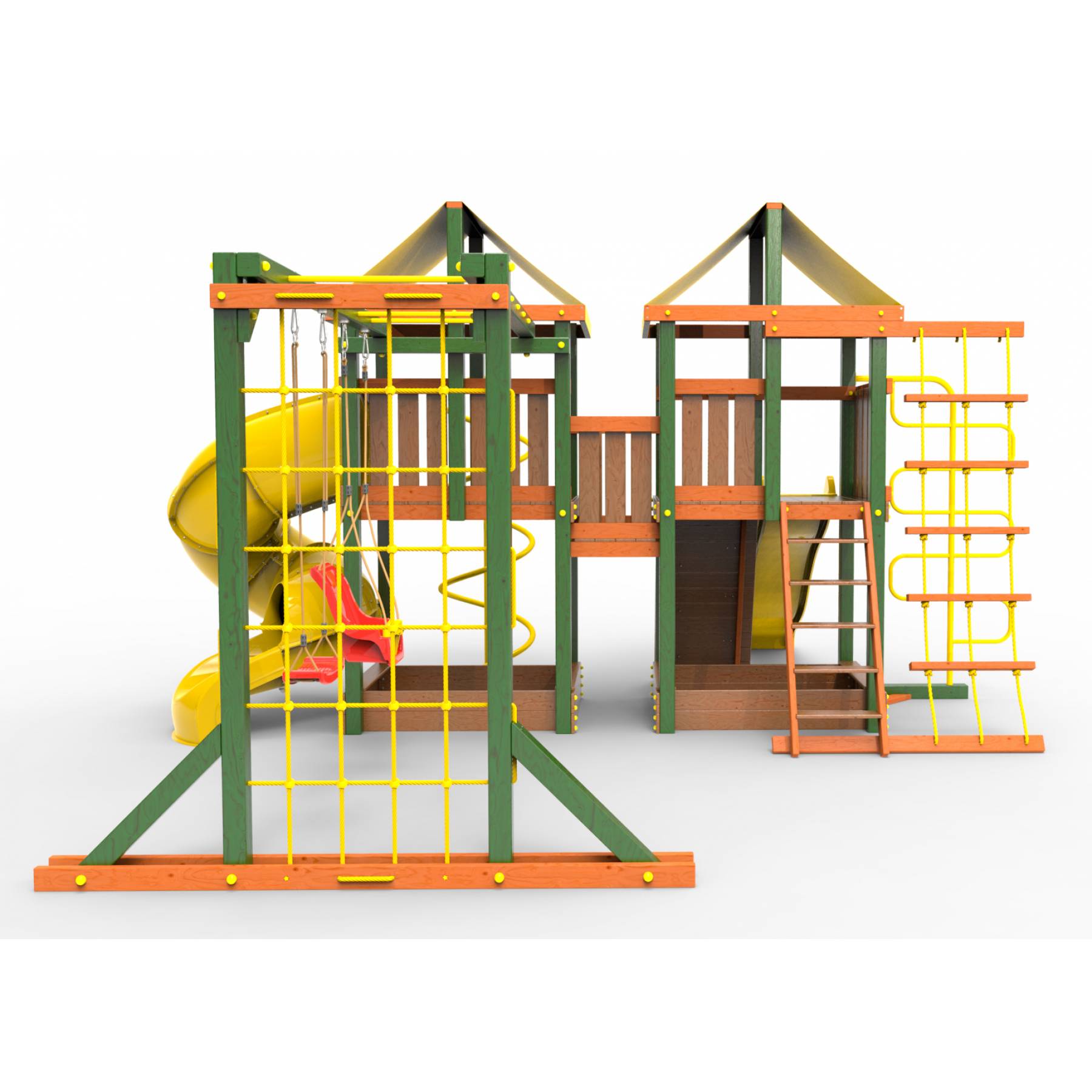 Детская площадка Пикник «Вега» Пацифик Light с винтовой трубой