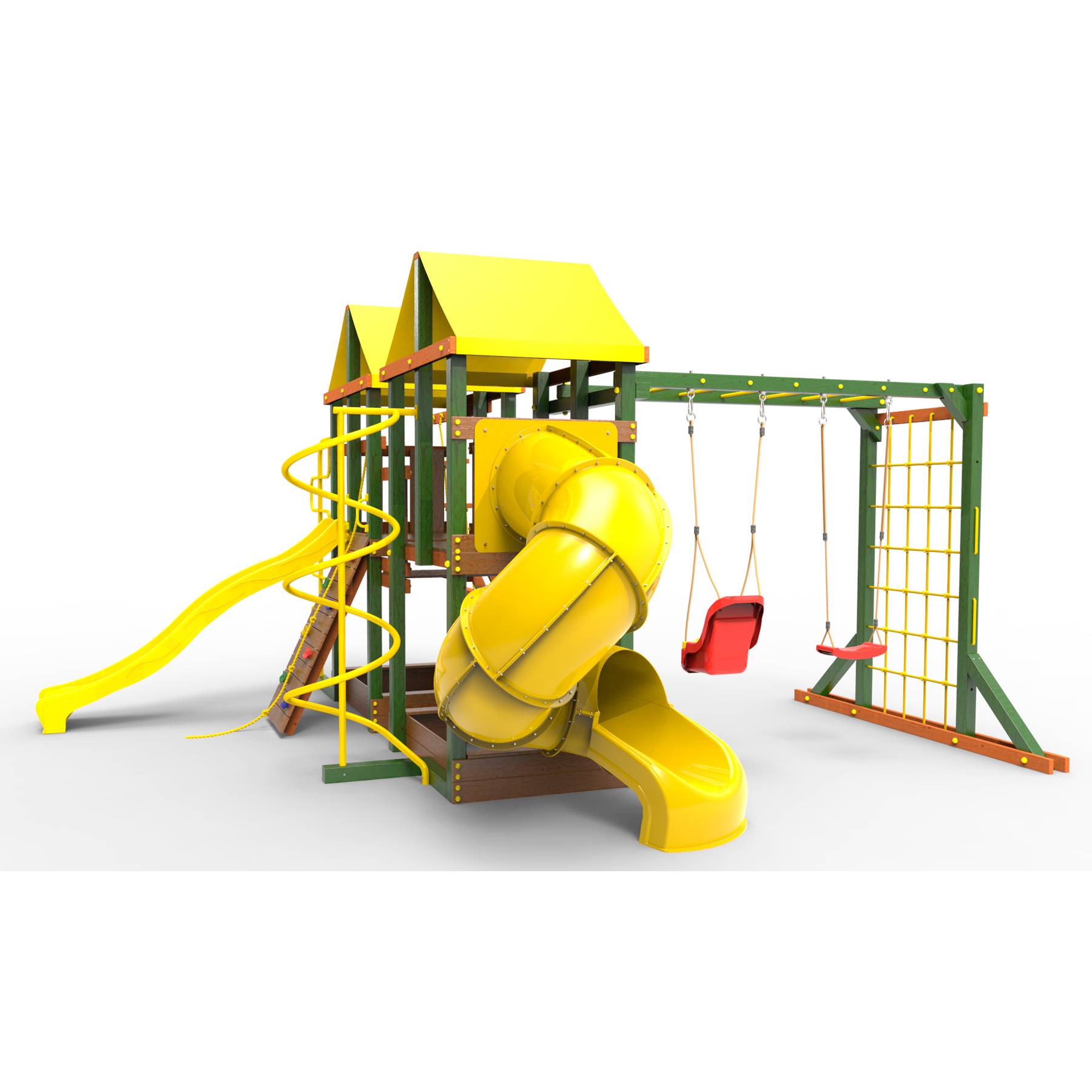 Детская площадка Пикник «Вега» Пацифик Light с винтовой трубой