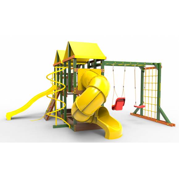 Детская площадка Пикник «Вега» Пацифик Light с винтовой трубой
