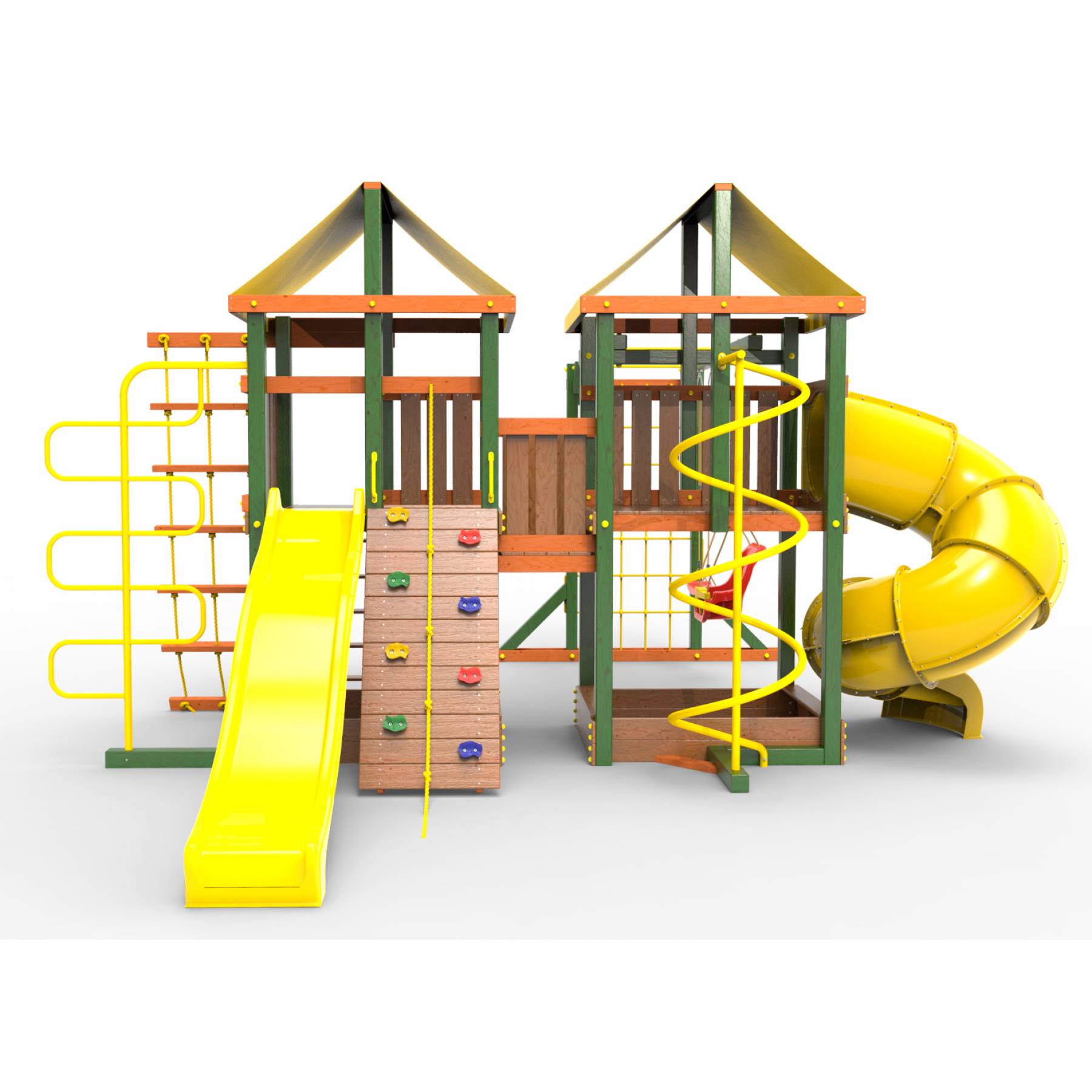 Детская площадка Пикник «Вега» Пацифик Light с винтовой трубой